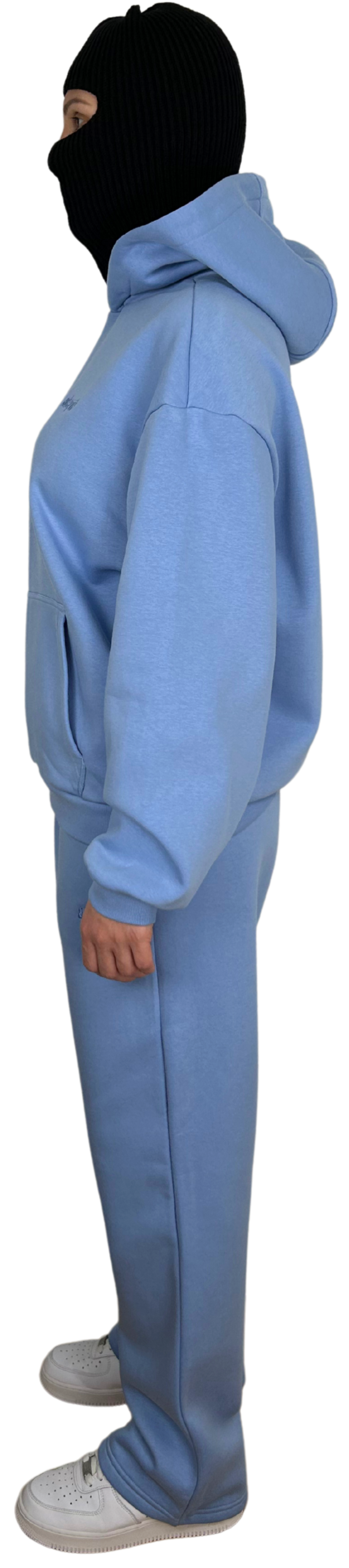ZIP Hoodie Blue