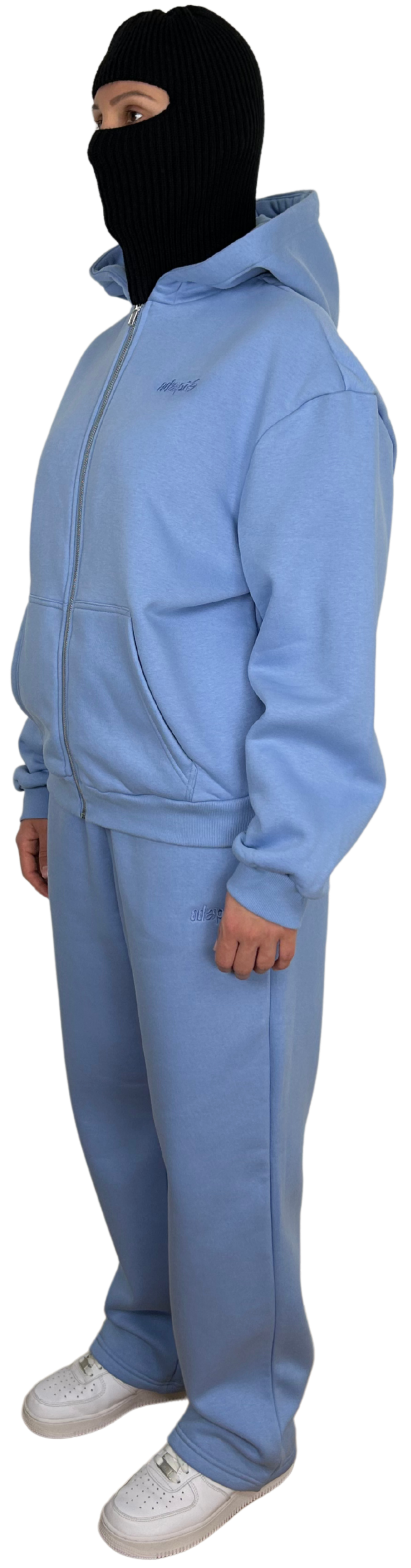 ZIP Hoodie Blue